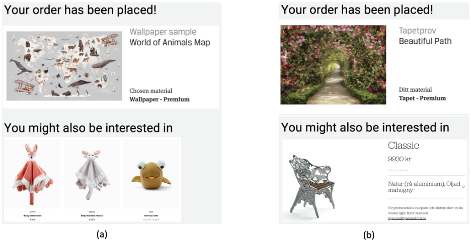 Generalization to out-of-domain motifs (products). From art and aesthetics, BehaviorGPT understands general aesthetic preferences like toys and furniture.